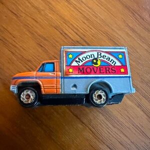 1989 Micro Machines Ford Box Van Mood Beam Movers Galoob 80s